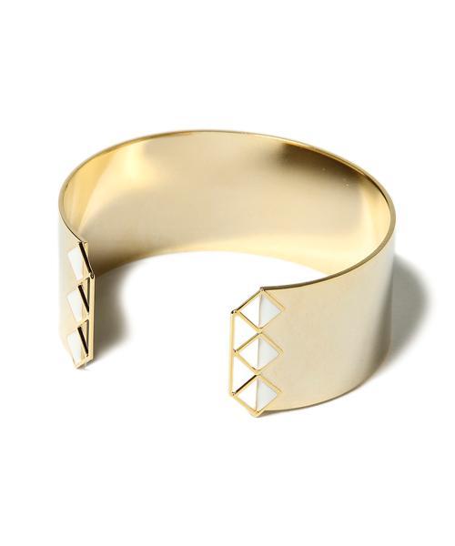 太バングルダイヤブレスレット