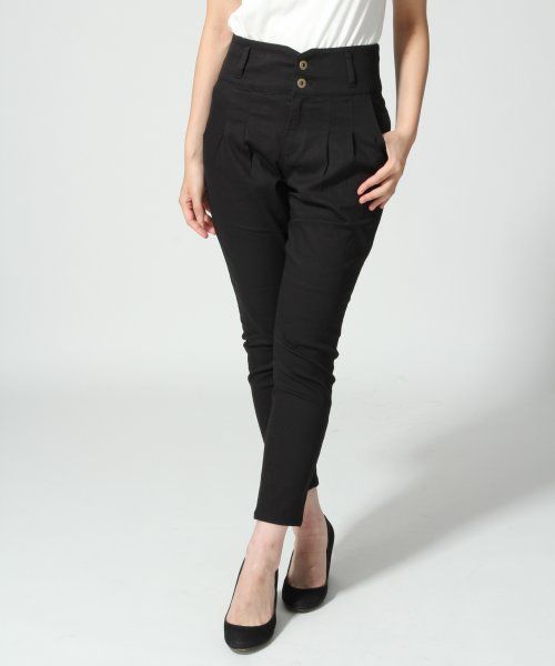 【再入荷】タックハイウエストパンツ