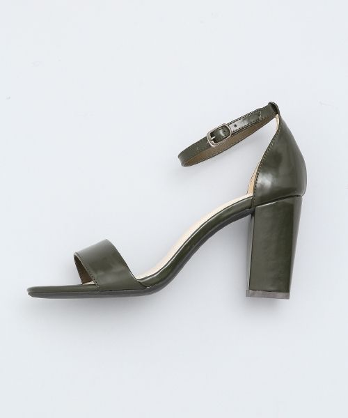 【待望の新色入荷】シンプルヒールサンダル