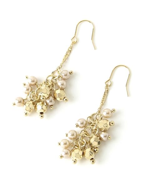 パールビーズピアス