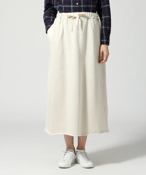 スウェットロングスカート