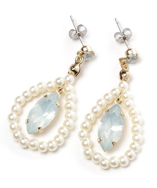 パールビジューピアス