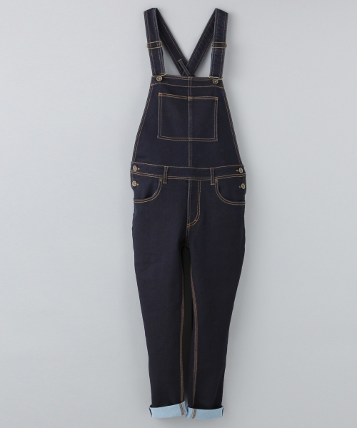 【待望の再入荷】DENIMスリムオーバーオール