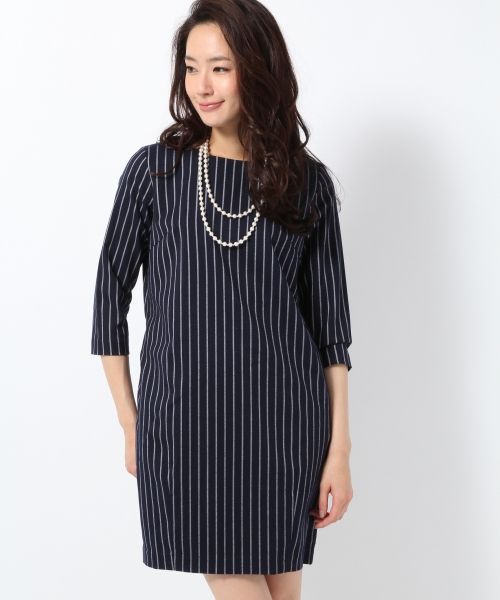 【WEB限定】TRPUコクーンワンピースSS