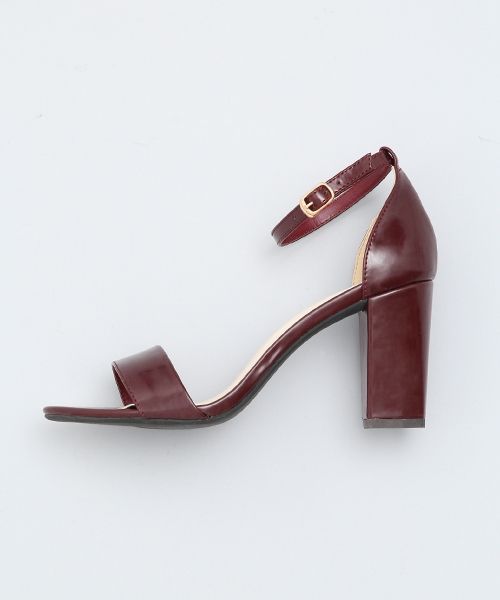 【待望の新色入荷】シンプルヒールサンダル