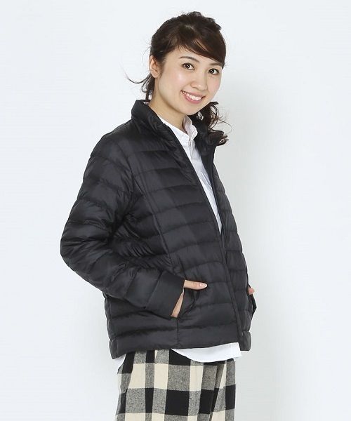 ハイカウントタフタライトダウンブルゾン