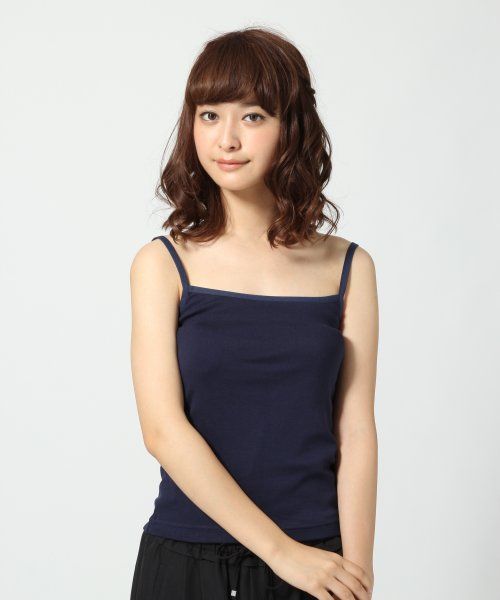 MYBASICフライスキャミ