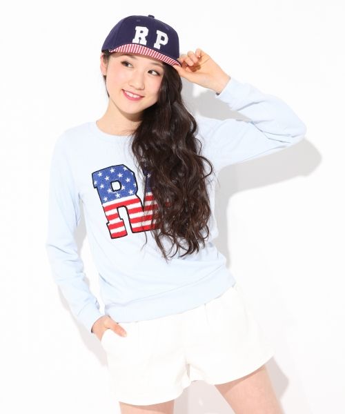 USA*RAワッペンウラケトップス