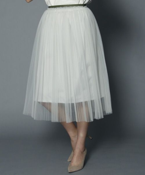 チュールスカート