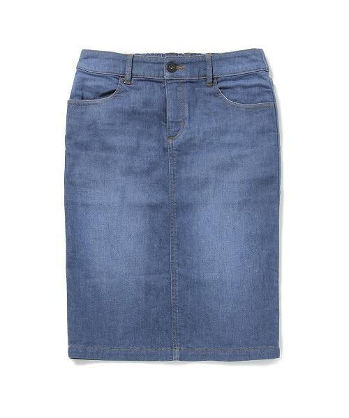 デニムタイトスカート