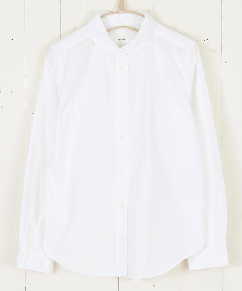 ８０／２無地ロンストマルシャツ