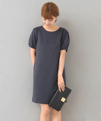 レオパードジャガードワンピース