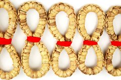 日本の伝統わら細工から。夏に涼しいわらアクセサリーがかわいい◎