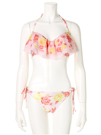 ティアードフラワー水着