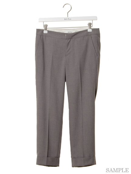 ソフトセンタープレスパンツ