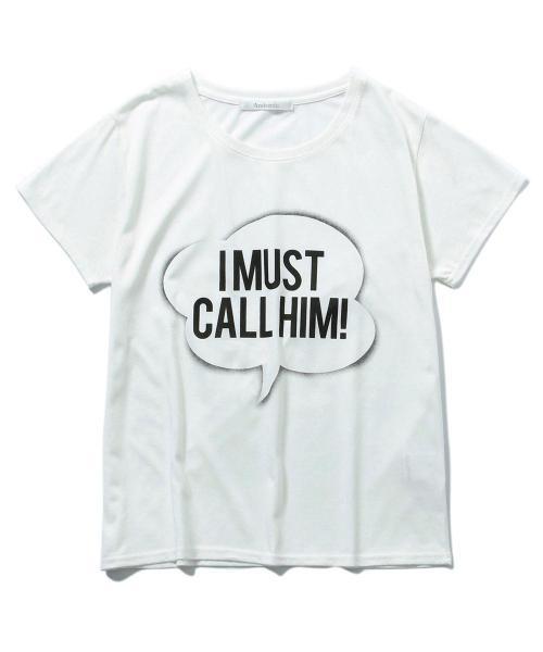 CALLプリントTシャツ