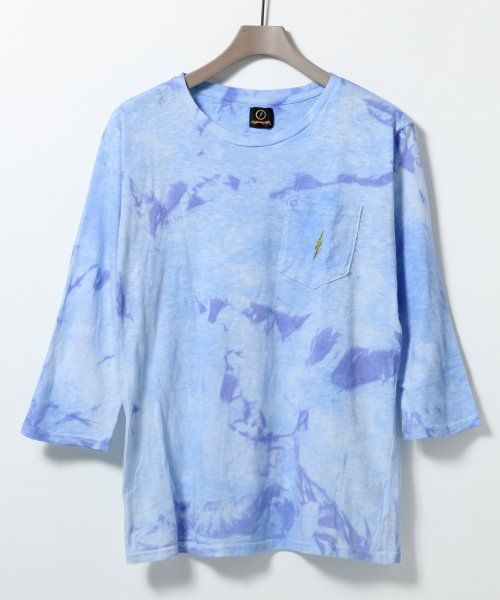 【Lightning Bolt】タイダイ７ブＴシャツ