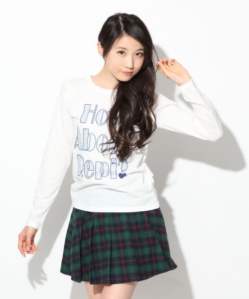 【さらにOFF】ドットガラロゴトップス