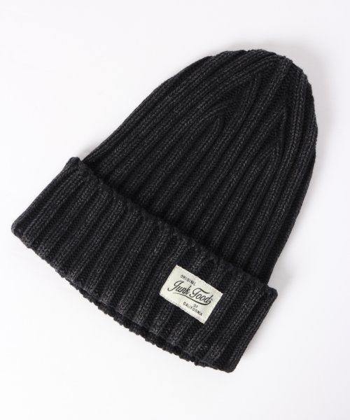 JUNKFOOD　WASHEDニットキャップ