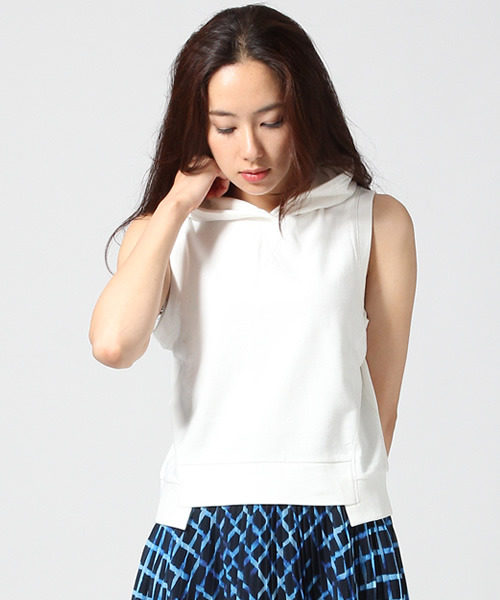 ミニウラケショートパーカーノースリーブ