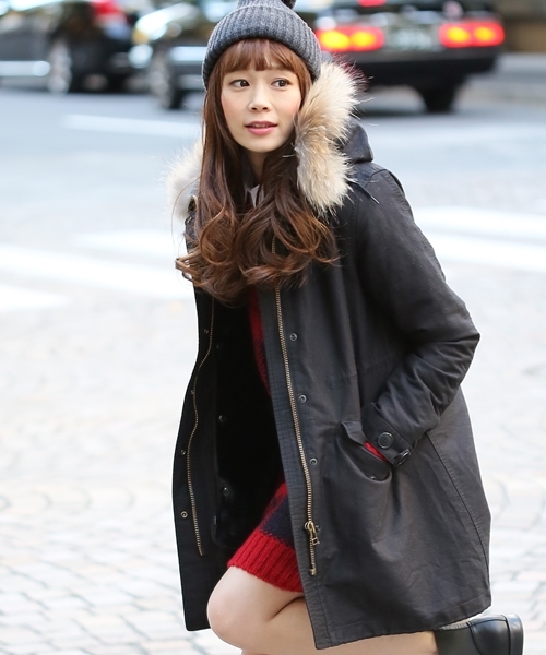 ライナーツキモッズコート