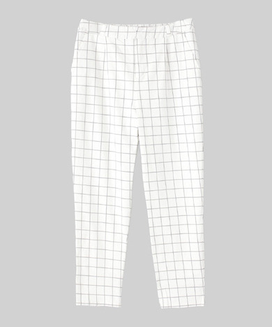 KBF+　チェッククロップドパンツ