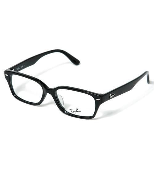 RayBan黒縁メガネ