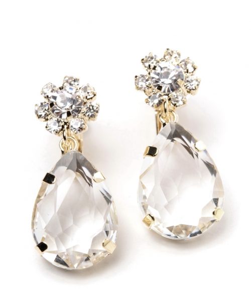 シズクストーンイヤリングＳＳ/mikoa