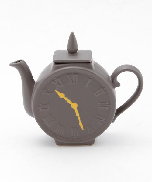 オリジナル時計ティーポット