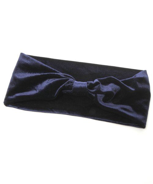 ベロアリボンターバン/mikoa