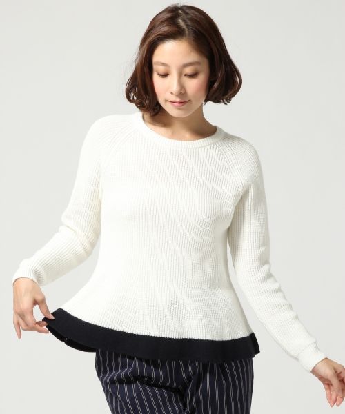 ７ＧＡラインカラーブロックプルオーバー