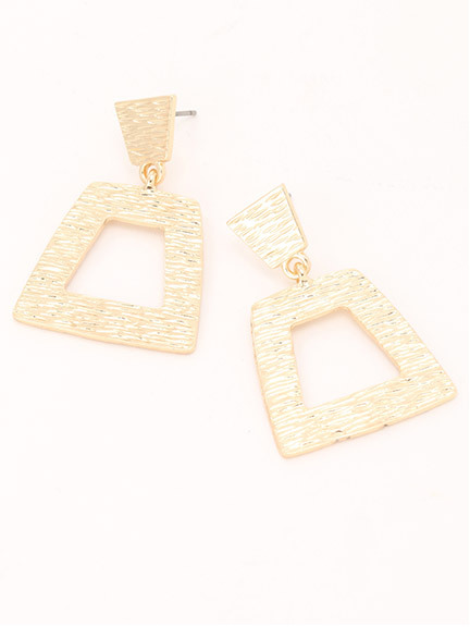 ヴィンテージスクエアピアス