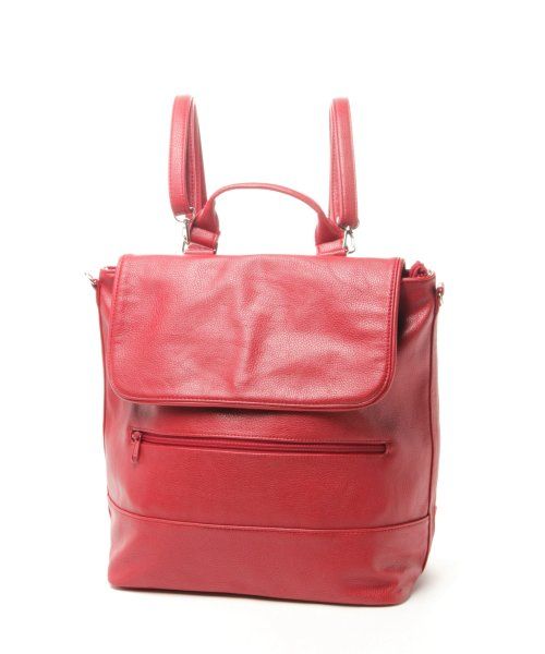 フェイクレザー3WAYリュック