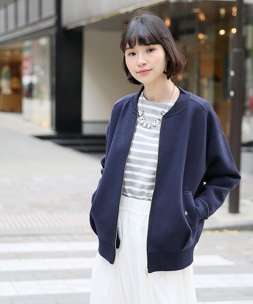 【WEB先行予約】ボンディングブルゾン