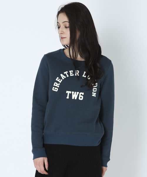 ヒースローロゴ裏毛プルオーバー