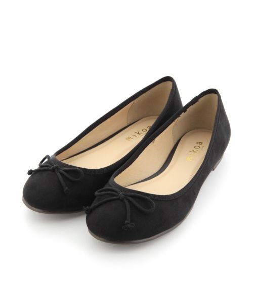フェイクスエードバレエシューズＳＳ/mikoa