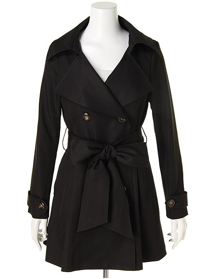 springフレアトレンチコート