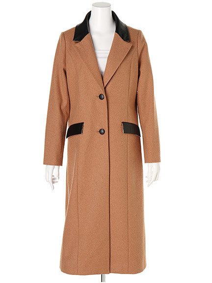 マキシ丈コート