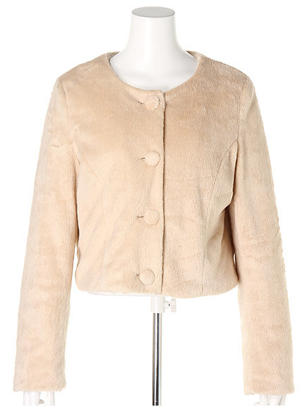 ファーショートジャケット