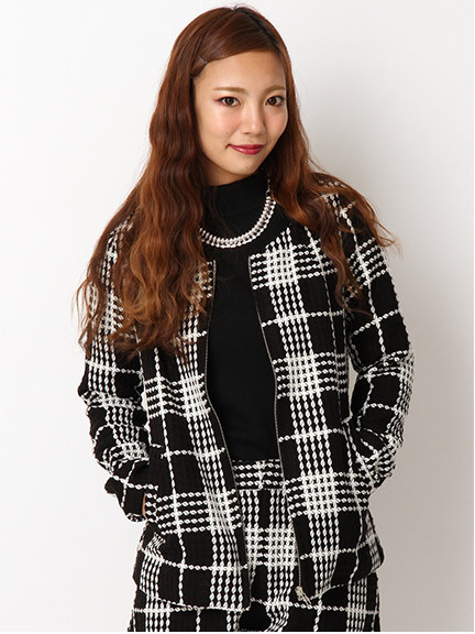 ツィードSET UP ジャケット