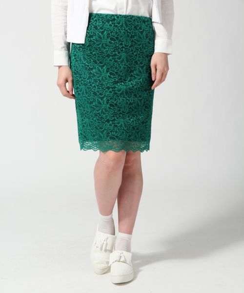 【WEB限定価格】レースボックススカート