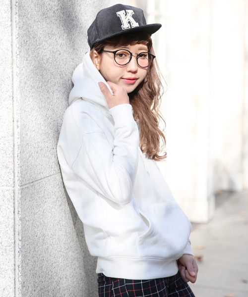 スウェットウラキモウパーカーロングスリーブ