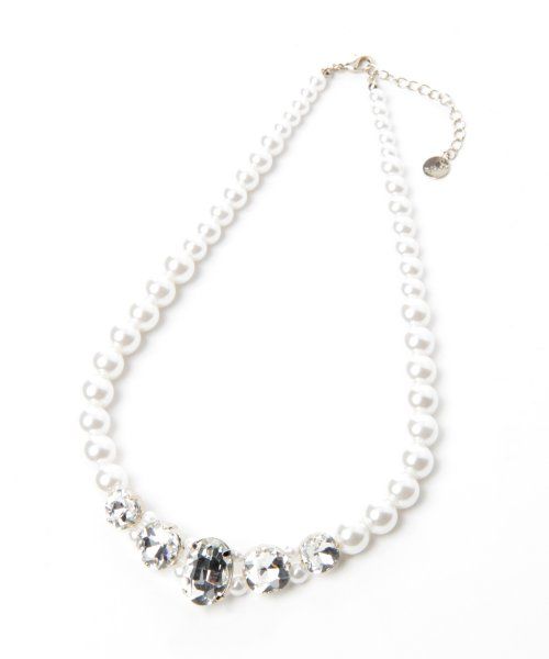 5ストーンパールネックレス/mikoa