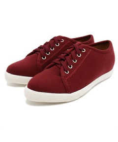 【Discoat】とんがりレースアップスニーカー