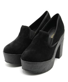 厚底スリッポン