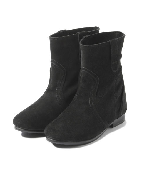 スエードショートブーツ