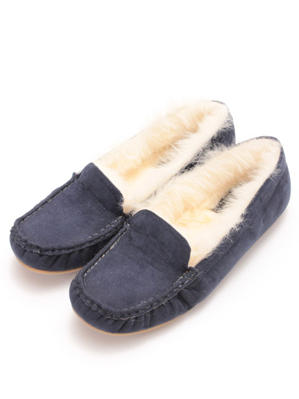 フェイクムートンローファー