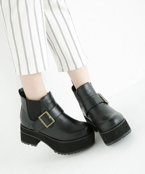 【ニコラ12月号】アツゾコエンジニアブーツ<全2色>