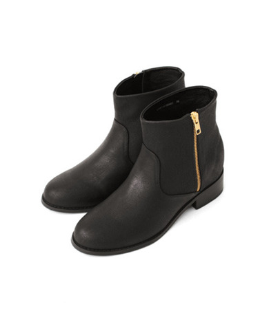 サイドジップショートブーツ