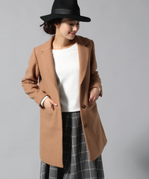 ニットベストツキチェスターコート